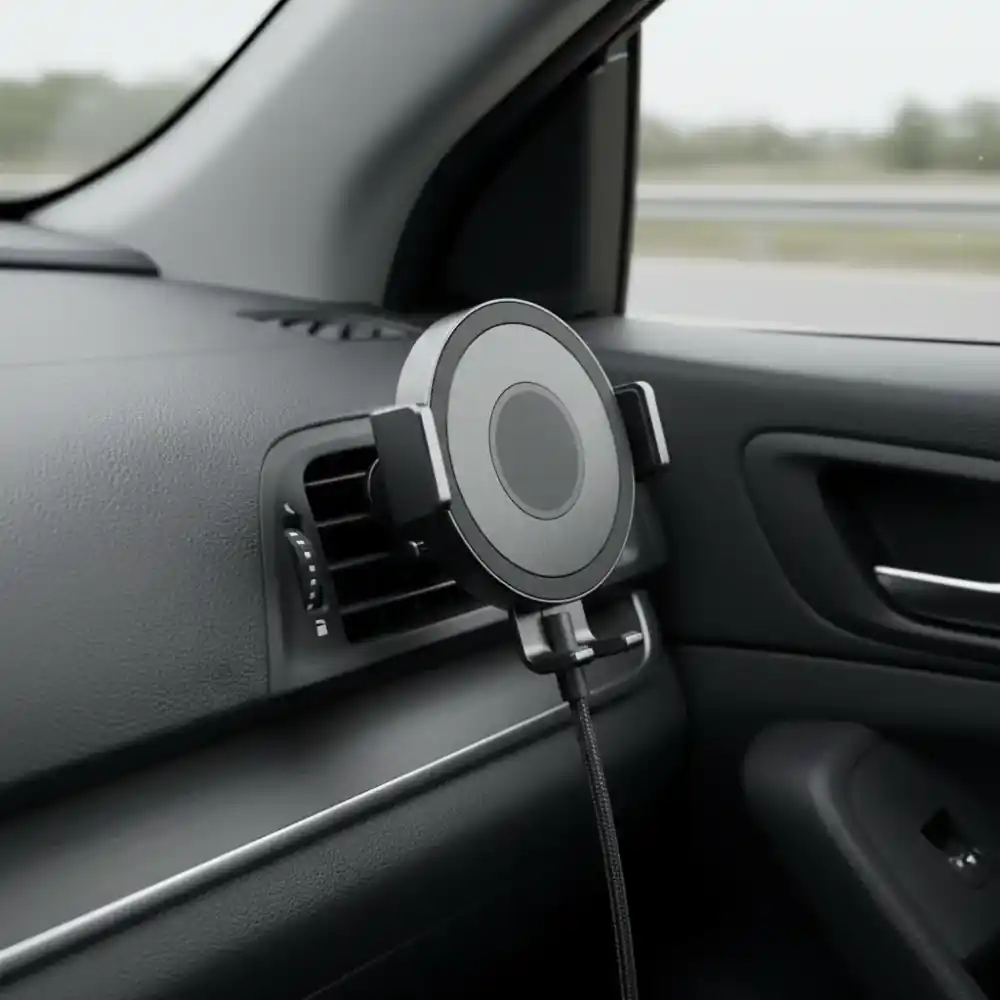 Vent Clip Magnetic Charging Mount